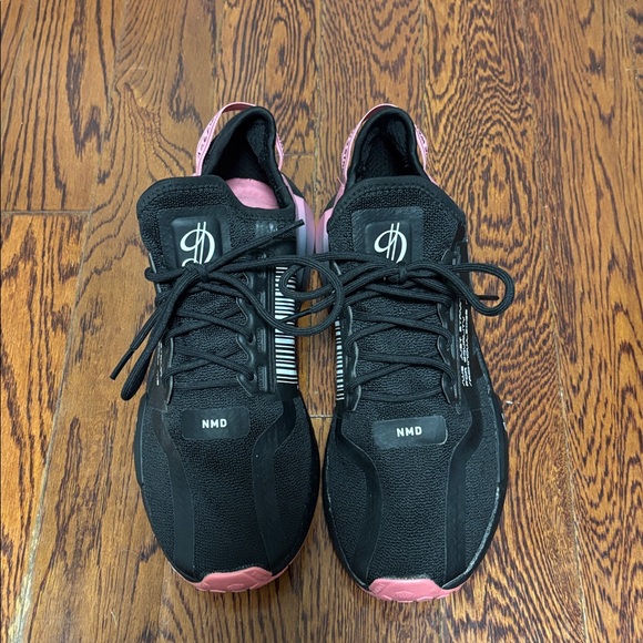 Adidas Dolla Women's Black and Pink NMD Sneakers Women’s Size: 8. - Picture 2 of 9